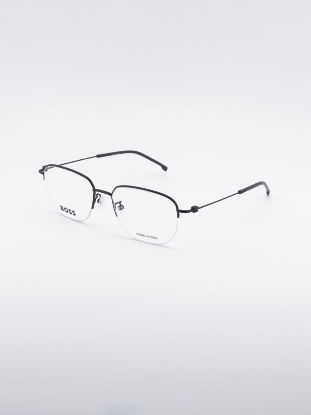 Hugo BOSS 1544/F 0807 00 Eyeglasses Black 54mm Rectangle Frame